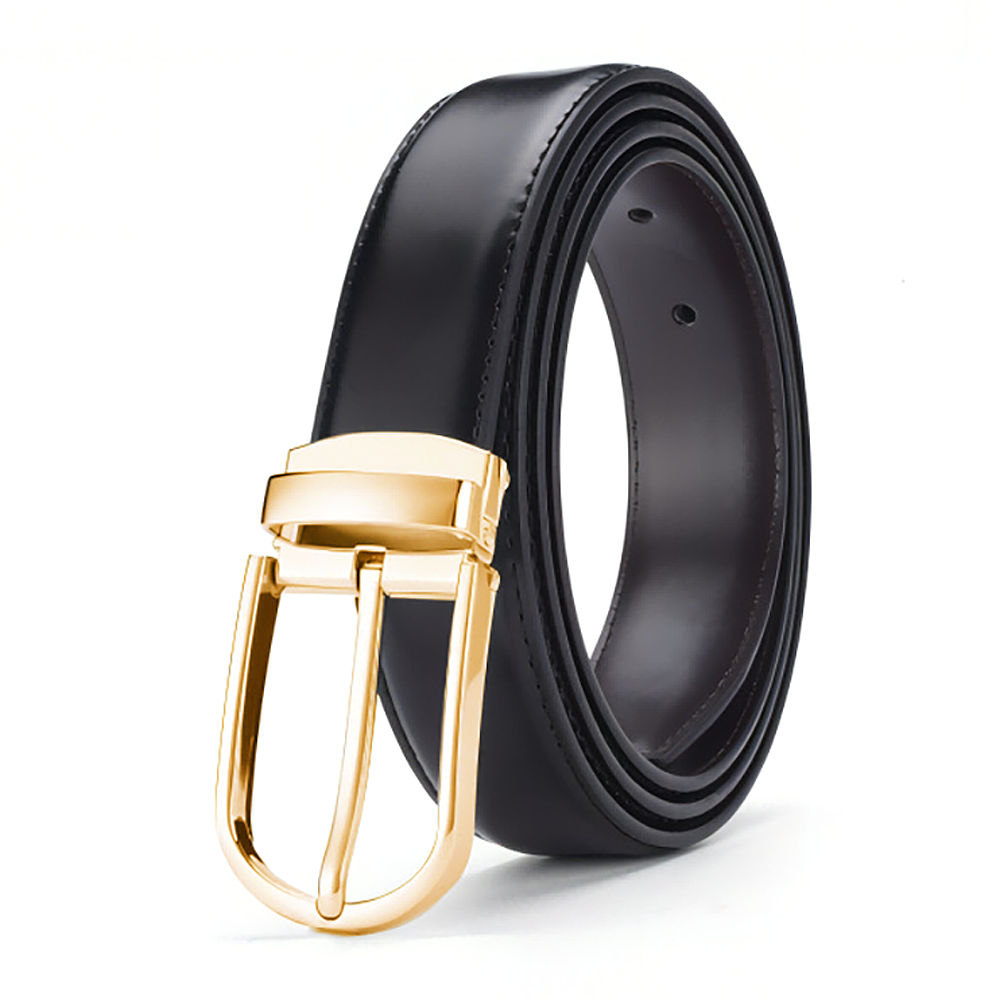 코르도니에르 포멀 라운드 가죽벨트