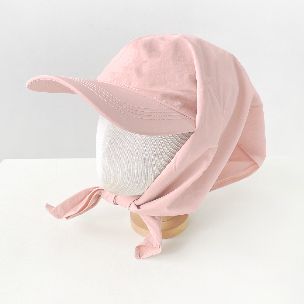 무지 젠느 휴양지 여성 여름 두건 보넷 스카프 볼캡 모자 - 상세 이미지 2