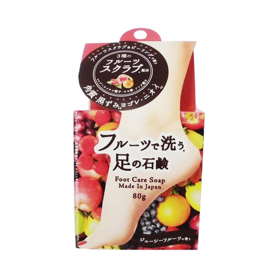 펠리칸 과일로 씻는 일본 발비누