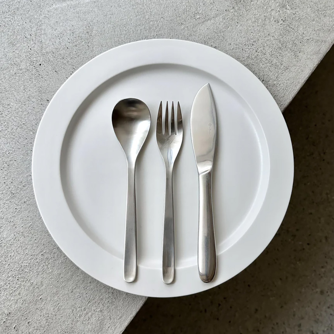 [소리야나기] 스텐 커트러리 양식기 디저트 히메 포크 140mm