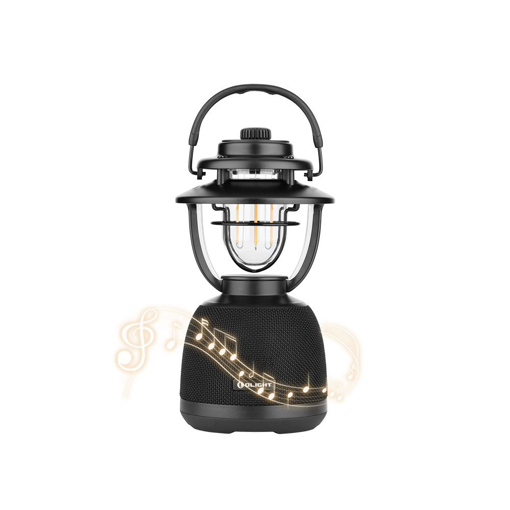 오라이트 오랜턴 뮤직 블루투스 LED 충전식 랜턴 블랙 300루멘