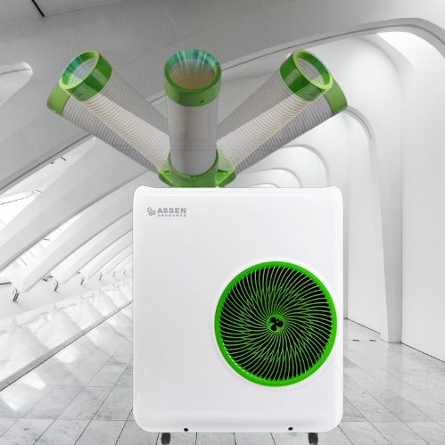 캠핑용 이동용에어컨 주방 야외 작업장 공장형 실외기일체형에어컨