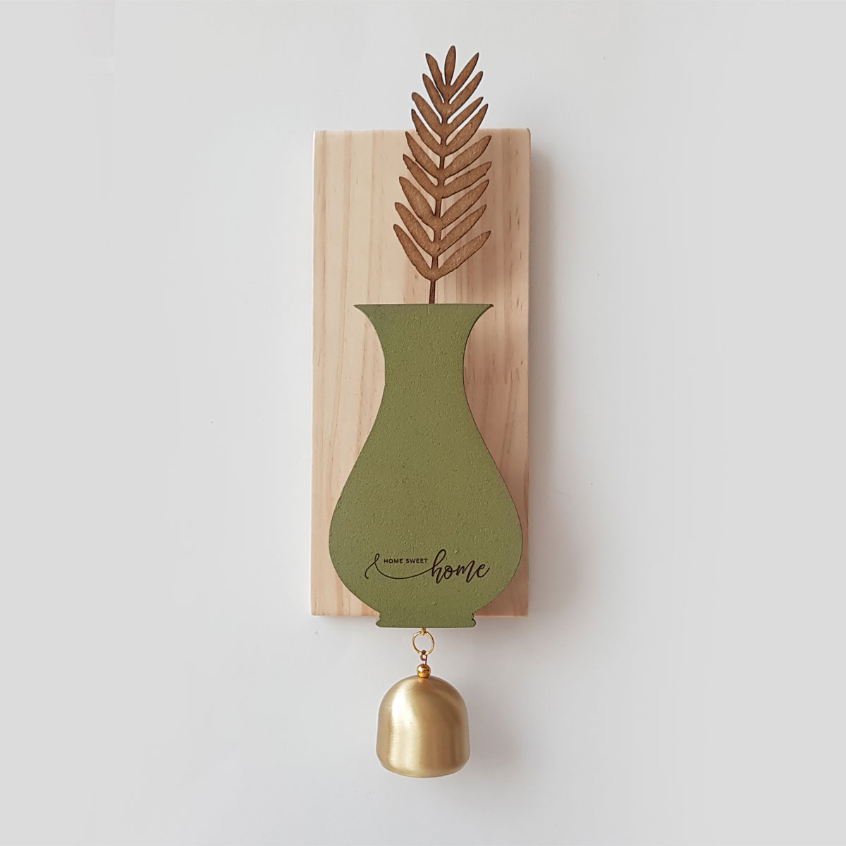 방짜구리 현관문종 액자 화병 출입문종 도어벨 맑은소리아트 현관종 - 상세 이미지 5