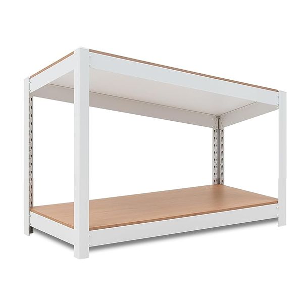 스피드랙 홈던트 철제선반 2단 1200x600x600