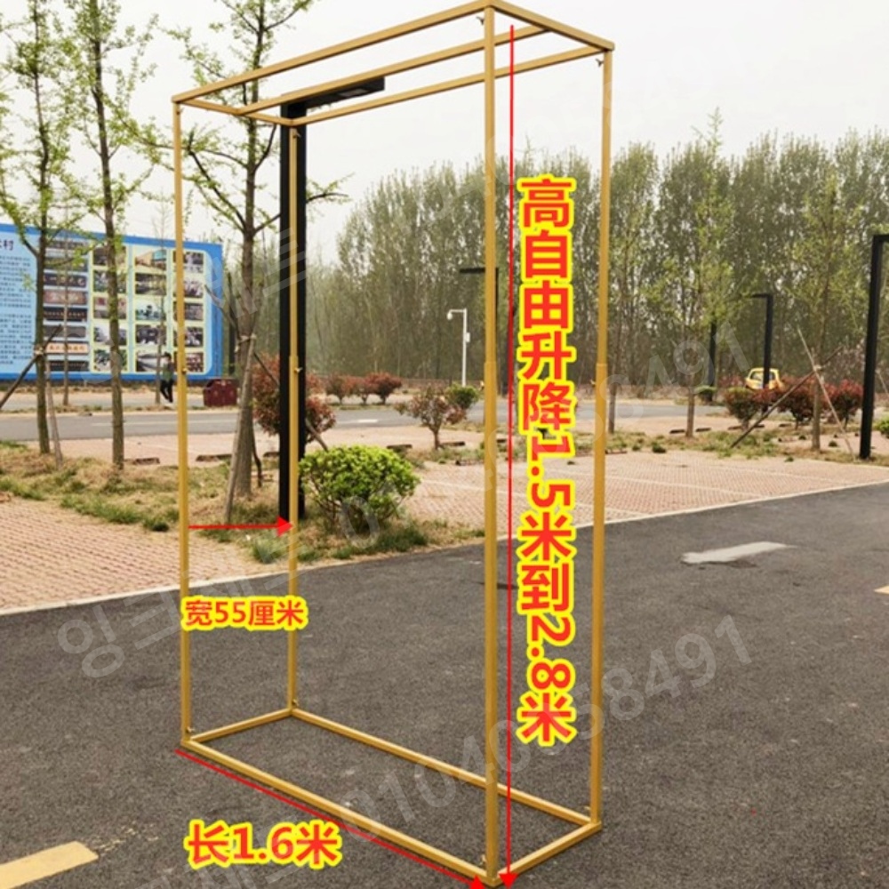 플라워 아치 파티 지지대 꽃장식 야외 게이트 오브제 - 상세 이미지 2