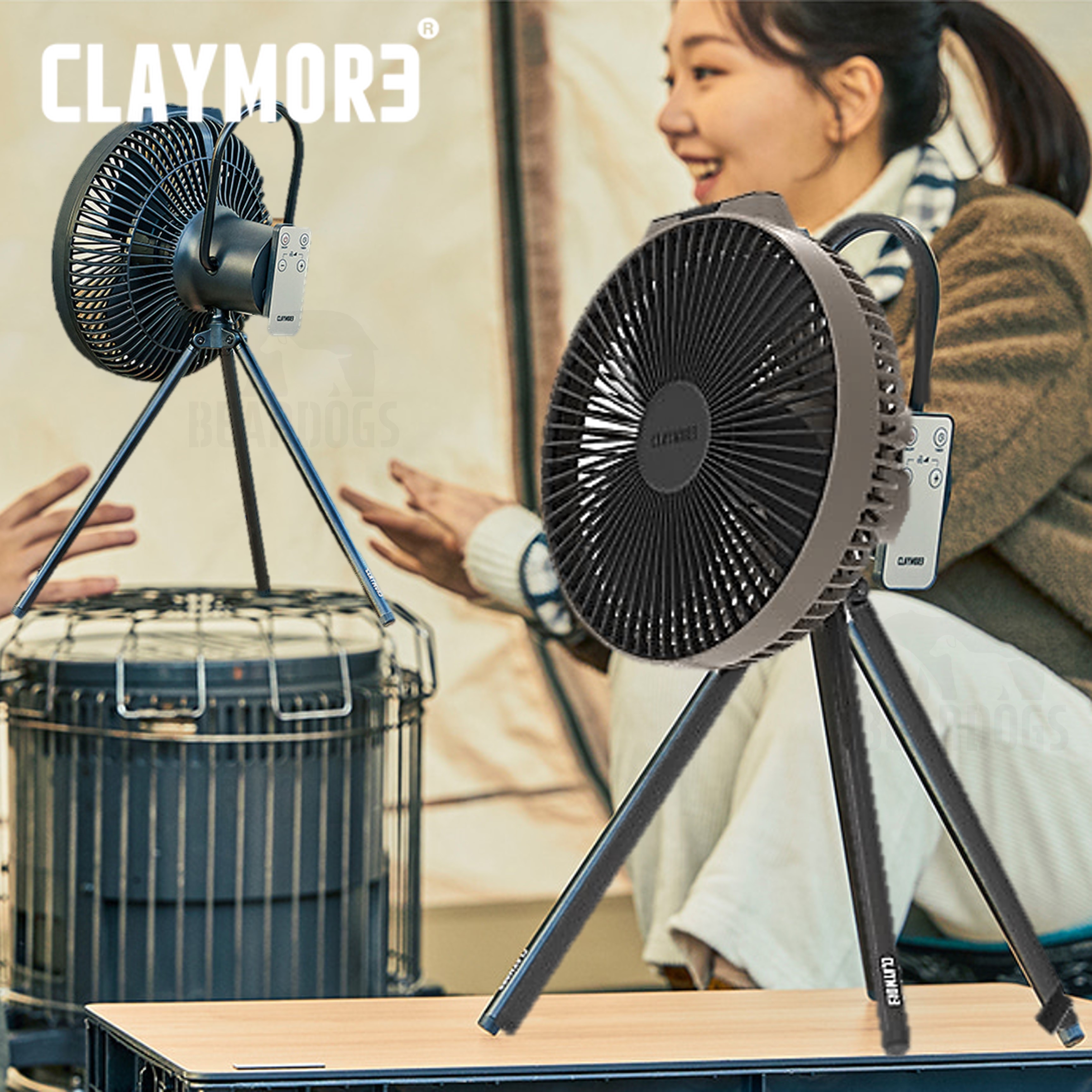 크레모아 V1040 선풍기 풀세트 무선 서큘레이터