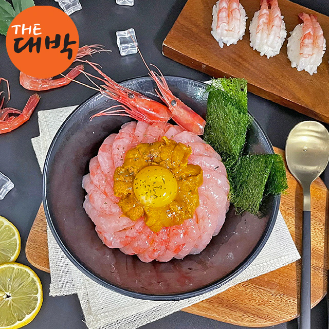 단새우 우니 감태 홈마카세 세트 성게알 오마카세 - 상세 이미지 5