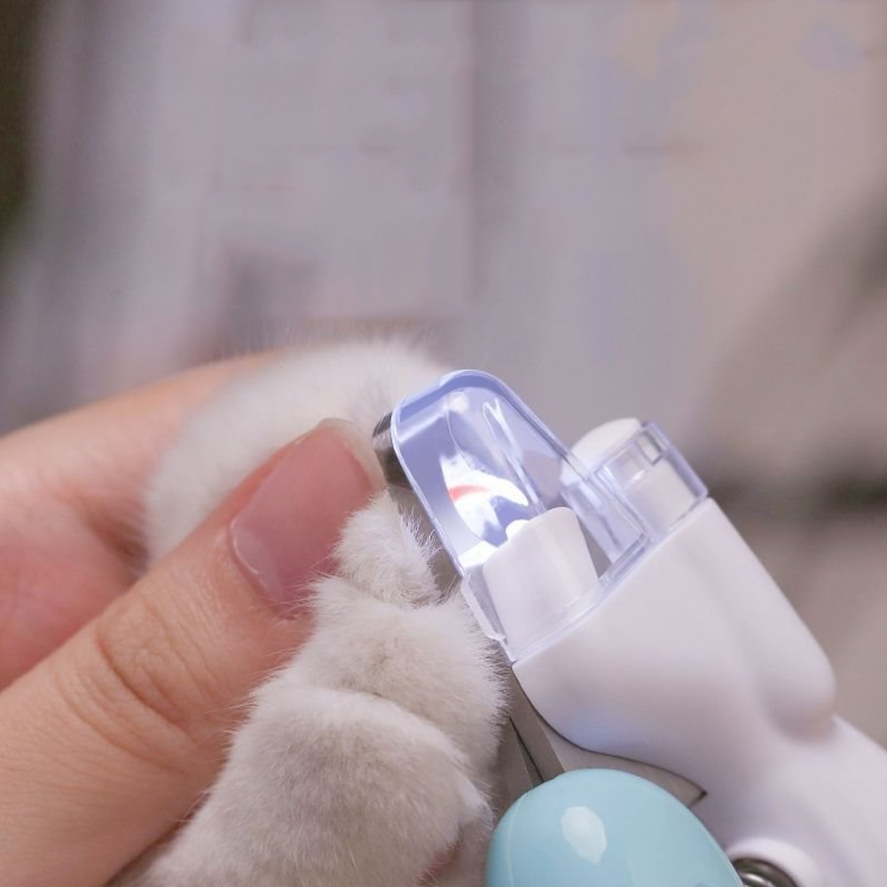 펫 LED 혈관 보호 발톱깎이 고양이 강아지 손톱깎이 동물 미용