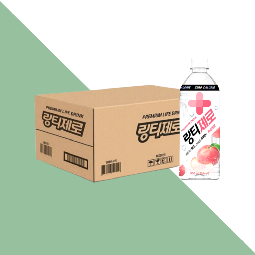 링티제로 복숭아맛 제로슈가 마시는 비타민 음료 24개입X1세트 - 상세 이미지 4