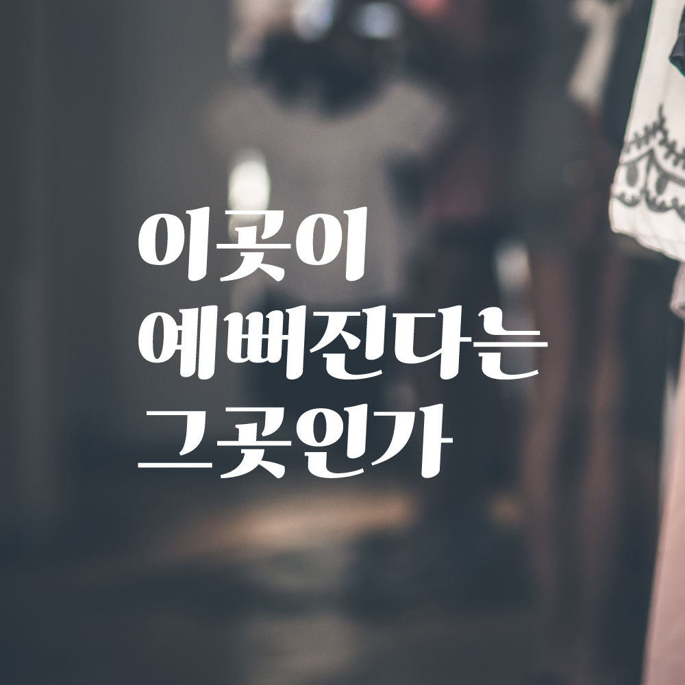 이곳이 예뻐진다는 그곳인가 레트로 레터링 스티커 LG-059S검정 - 상세 이미지 2