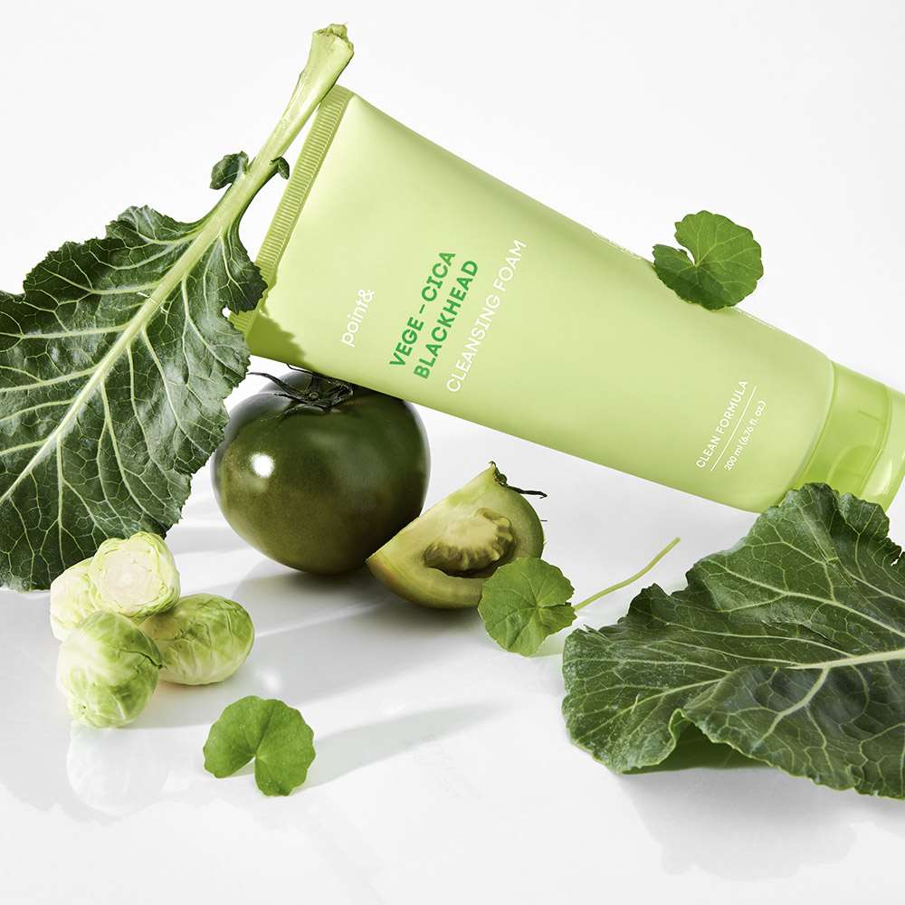 포인트앤 베지 시카 뽀득 약알칼리성 클렌징 폼 200ml 2개 - 상세 이미지 4