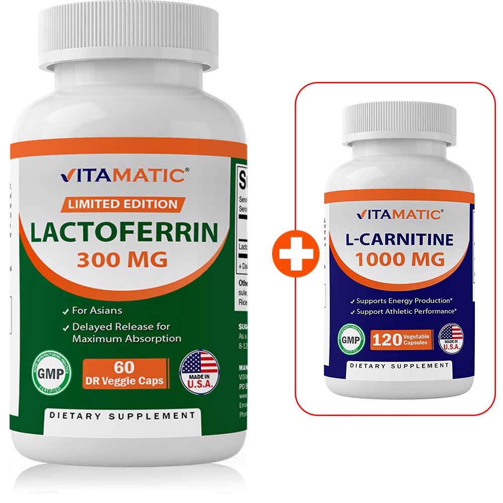 장용성 락토페린 300 3배높은흡수율 엘카르니틴