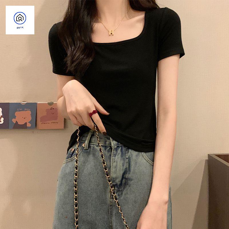 라인댄스복 댄스복 티셔츠 요가 데일리룩 방송댄스복 - 상품 이미지