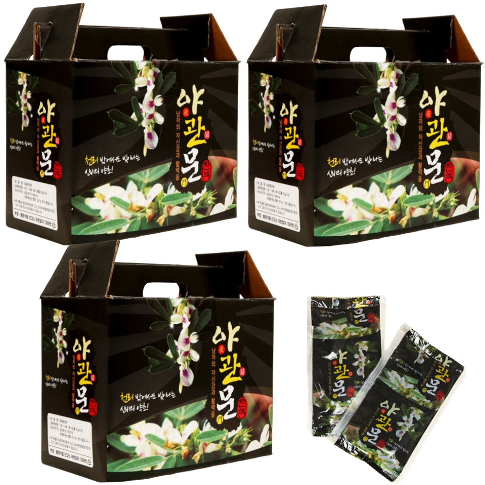 엄마애손 프리미엄 야관문 진액 즙 100ml 60포 3박스 6개월 남성자신감 국내산 비수리 - 상품 이미지