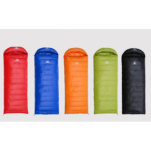 거위털 침낭 800필파워 슬리핑백 극동계용 구스침낭 4각