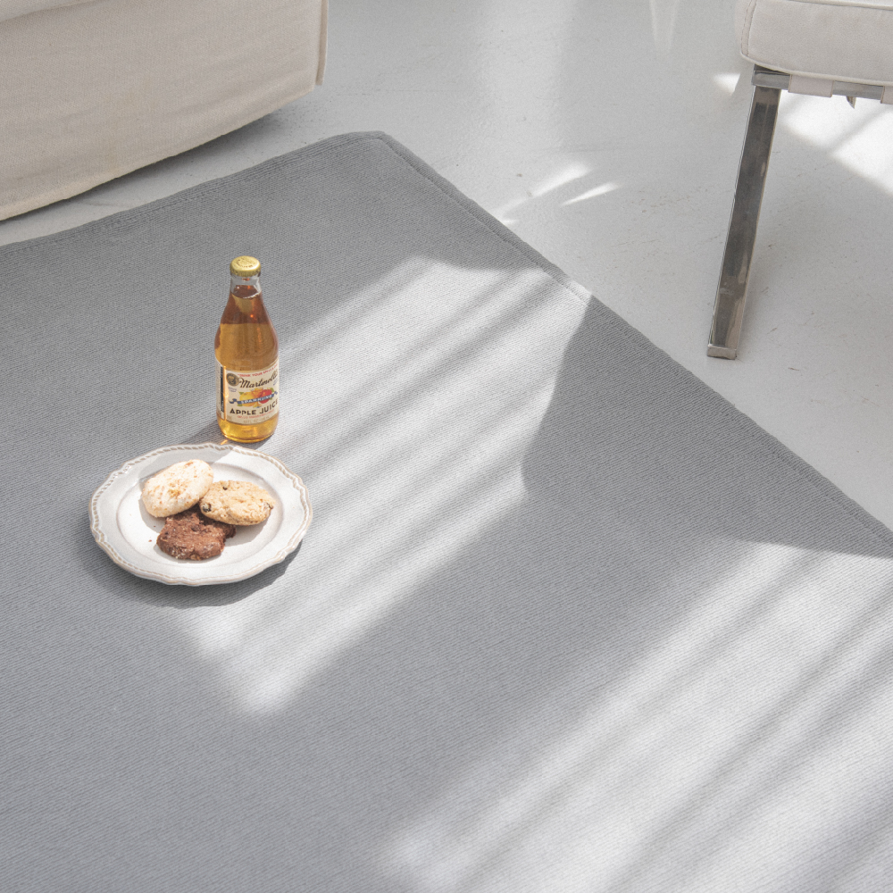 순면러그 방수 먼지안나는 카페트 맞춤 바닥 면러그 샌드스톤, 150x200cm