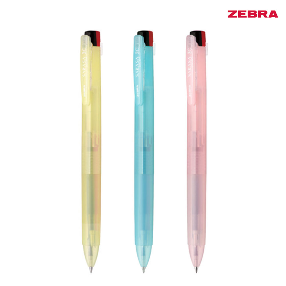 제브라 사라사 클립 사라사 볼펜 삼색볼펜 일본 필기구 지브라 이미지 3