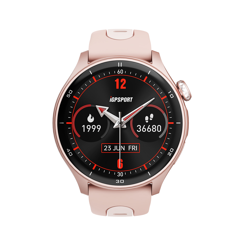 iGPSPORT LW10 스마트 워치 GPS 심박계 터치스크린 러닝 수영 자전거 이미지 6