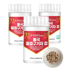 흥국발효구기자 청양 홍국 발효 구기자정 홍국균 3통3개월분 맛있게 먹은 솔직 후기 - 상품 이미지 1