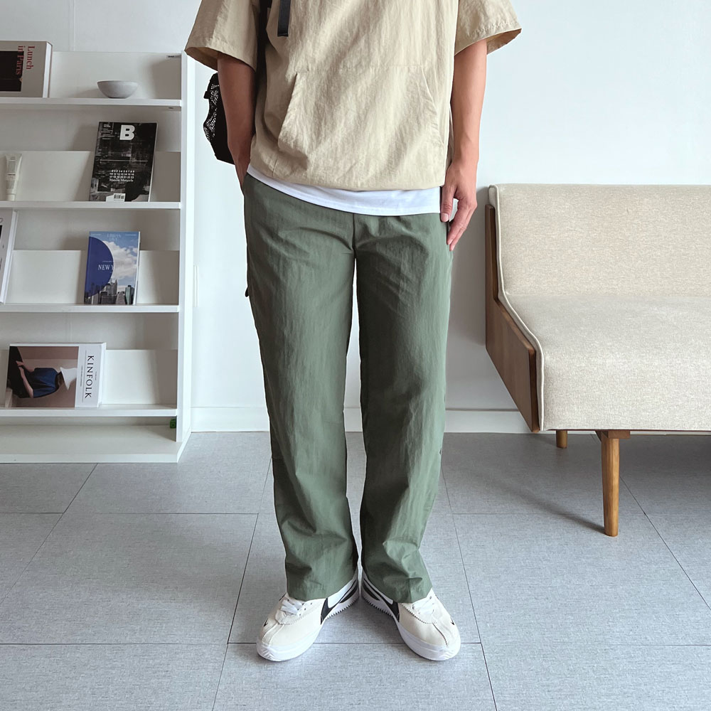남자나일론팬츠 남성쿨바지 통큰바지 이미지 6