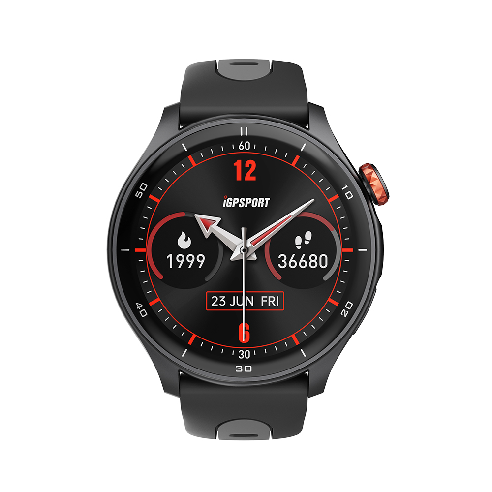 iGPSPORT LW10 스마트 워치 GPS 심박계 터치스크린 러닝 수영 자전거 - 상세 이미지 2