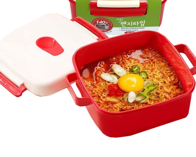 전자렌지 라면 조리 용기 파스타 전자레인지용 라면그릇 - 상품 이미지