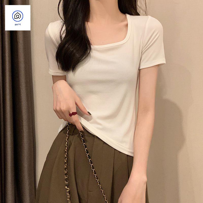 라인댄스복 댄스복 티셔츠 요가 데일리룩 방송댄스복 - 상세 이미지 4