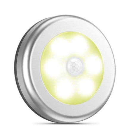 붙이는 동작감지 센서등 W2 웜색 LED 조명 현관 계단 센서 직부등 욕실 베란다 신발장