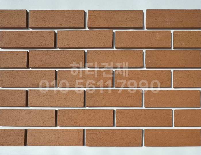 올라운더 점토타일 260x80x12T 오렌지 테라코타타일 / 하다건재