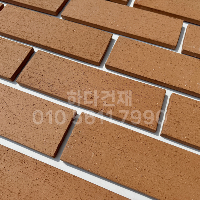 올라운더 점토타일 260x80x12T 오렌지 테라코타타일 / 하다건재