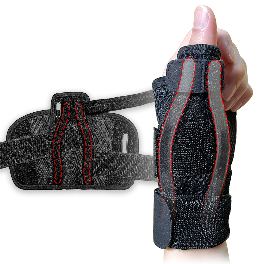 엄지손가락 고정 손목보호대 탄탄한 손목아대 압박밴드 지지대 임산부 직장인 이미지 2