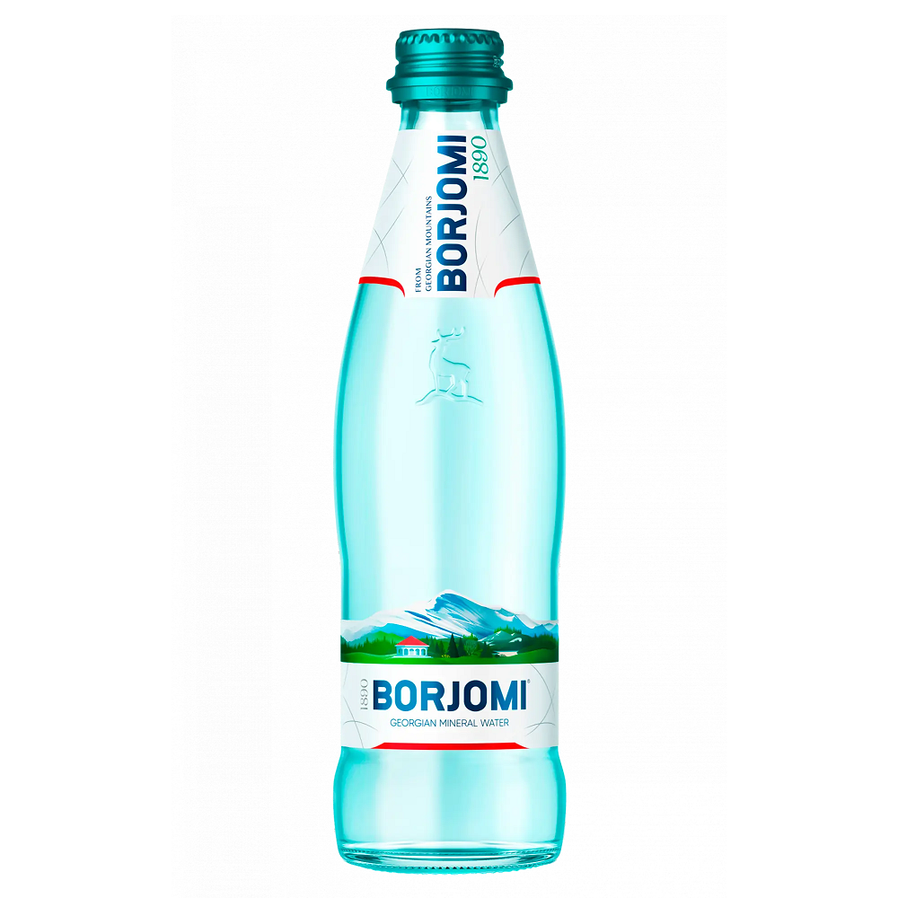 보르조미 Borjomi 미네랄워터 천연사이다 미네랄 탄산수 500ml PET 12병