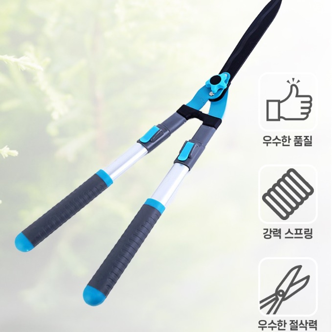 조경 큰 전지 가위 원예용 긴 전정 가위 제초 가위 - 상세 이미지 4