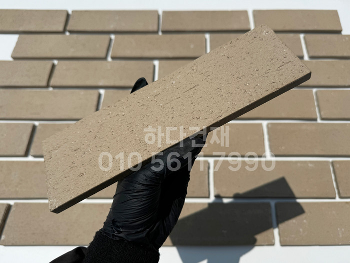 올라운더 점토타일 260x80x12T 베이지 테라코타타일 / 하다건재