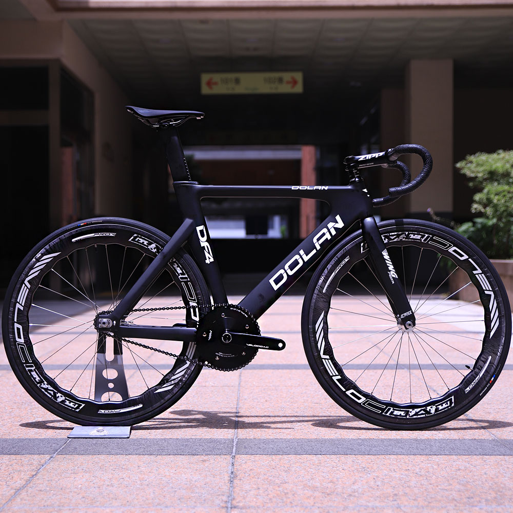 도란 DF4 픽시 자전거 프레임 트랙 경기 선수용 풀카본 커스텀 경륜 프레임셋