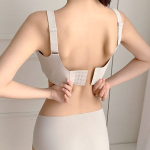 심리스브라 풀컵 푸시업매직핏 노와이어 일체형패드 빅사이즈 처진가슴보정 브... 착용 후기 | 사이즈/핏 총정리 - 상품 이미지 4