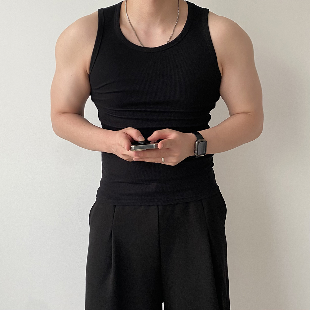1+1 짐웨어민소매 남자헬스나시 이미지 8