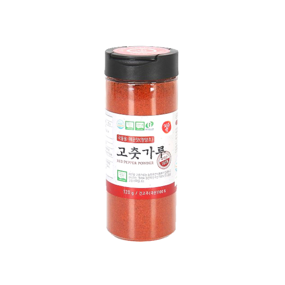 자연애 국산 고춧가루 청양초 국물용 120g : 델리쿡