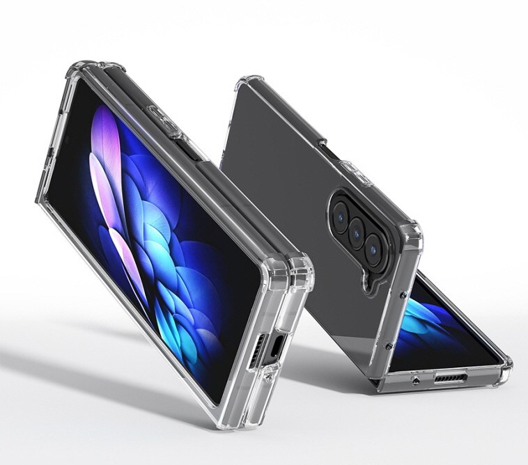 Z폴드6 투명 케이스 변색없는 범퍼 - 상품 이미지