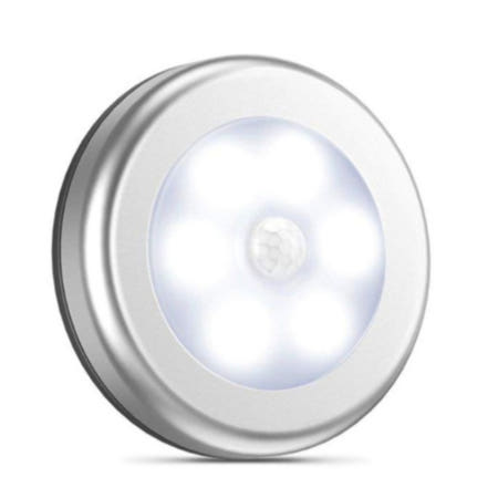 붙이는 동작감지 센서등 W1 백색 LED 조명 현관 계단 센서 직부등 욕실 모션 센스등