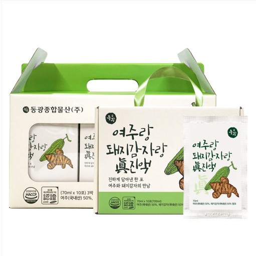 여주랑 돼지감자랑 진액 즙 엑기스 액기스-30포 - 상품 이미지