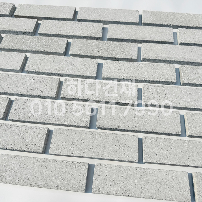 모노타일 190x55x15T 화이트그레이 / 하다건재