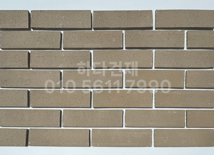 올라운더 점토타일 260x80x12T 베이지 테라코타타일 / 하다건재