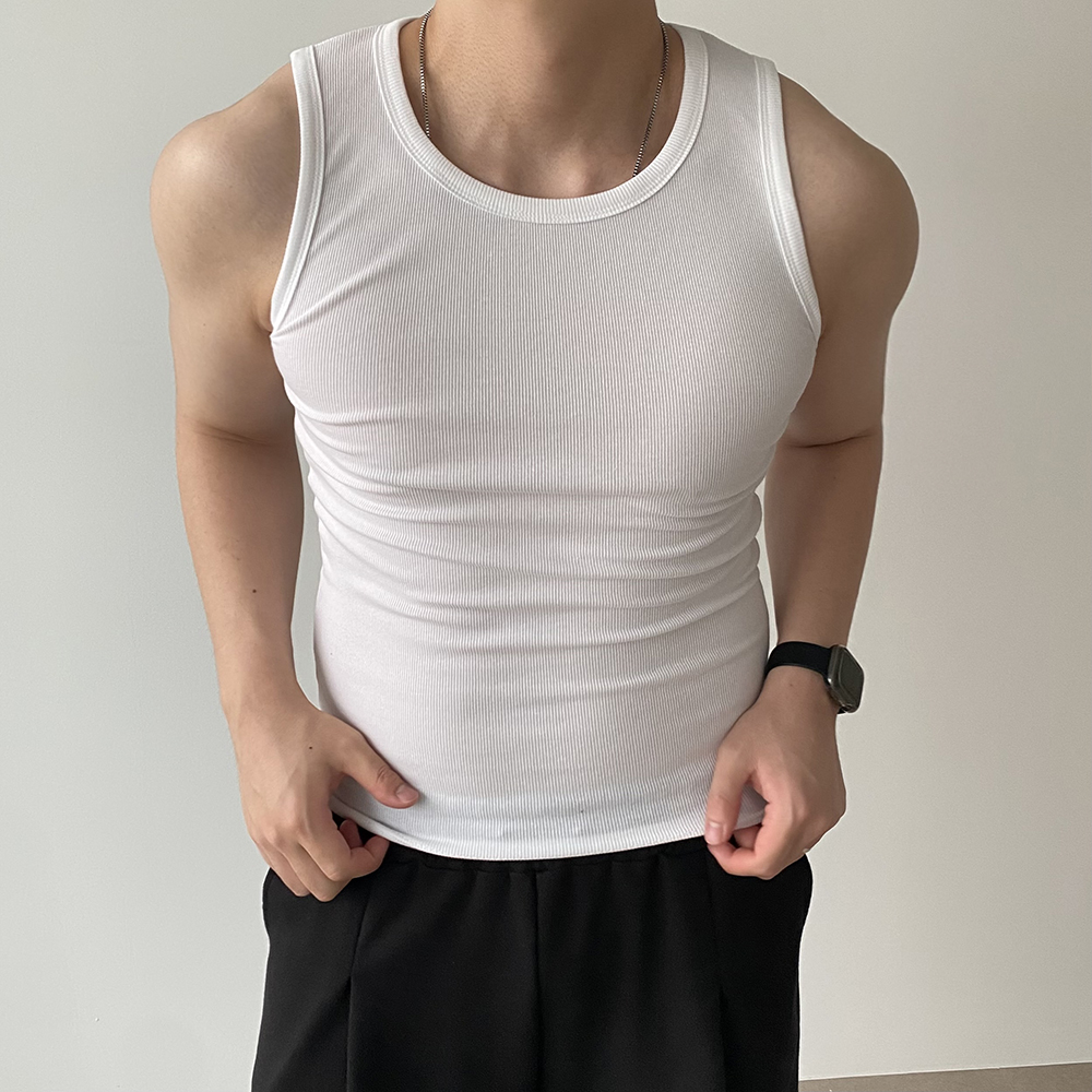 1+1 짐웨어민소매 남자헬스나시 - 상세 이미지 5