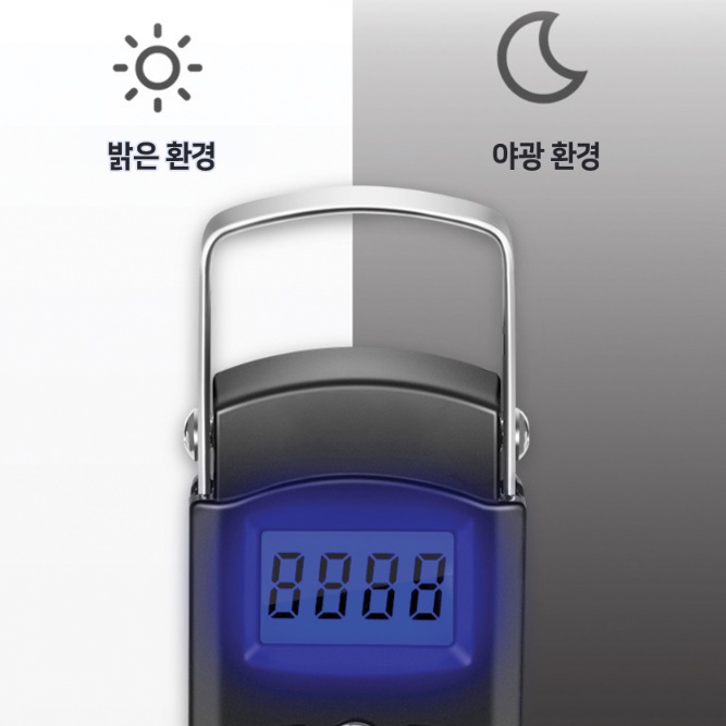 낚시전자저울 농산물 휴대용 여행용캐리어저울 낚시용 저울 - 상세 이미지 2