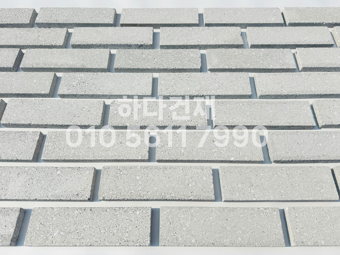 모노타일 190x55x15T 화이트그레이 / 하다건재