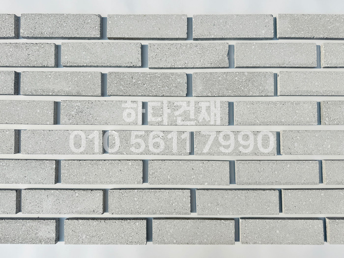 모노타일 190x55x15T 화이트그레이 / 하다건재