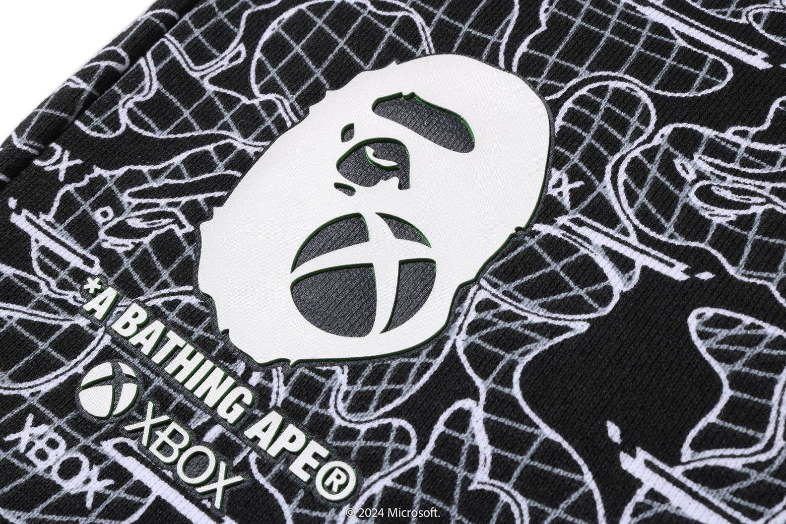 베이프 X XBOX 반바지 CAMO SWEAT SHORTS 1K73-153-901 - 상세 이미지 4