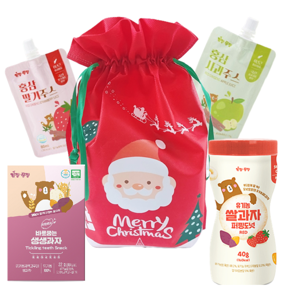 키짱몸짱 아기 간식 선물세트 조카 어린이집 돌잔치 크리스마스선물