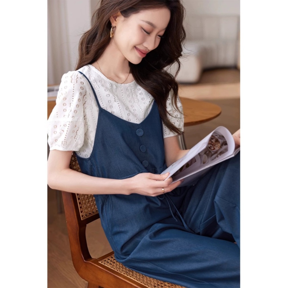 미녀와순정남 35회 임수향 멜빵 바지 팬츠 박도라 뷔스티에 캐주얼 의상 옷 패션 - 상세 이미지 3